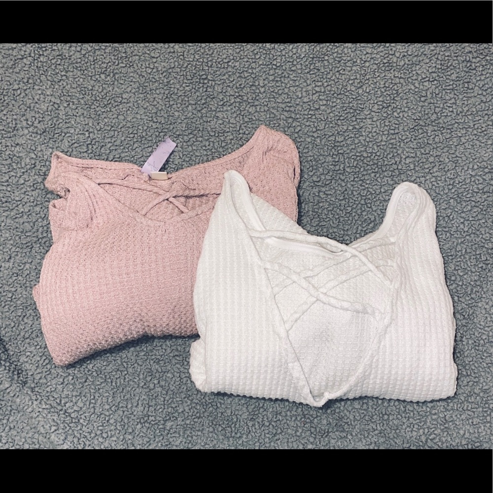 2 long sleeve shirts